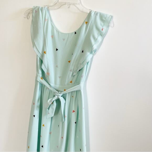 ModCloth Fervour Mint A Joy To Be Blissful A-line Dress - Picture 3 of 6